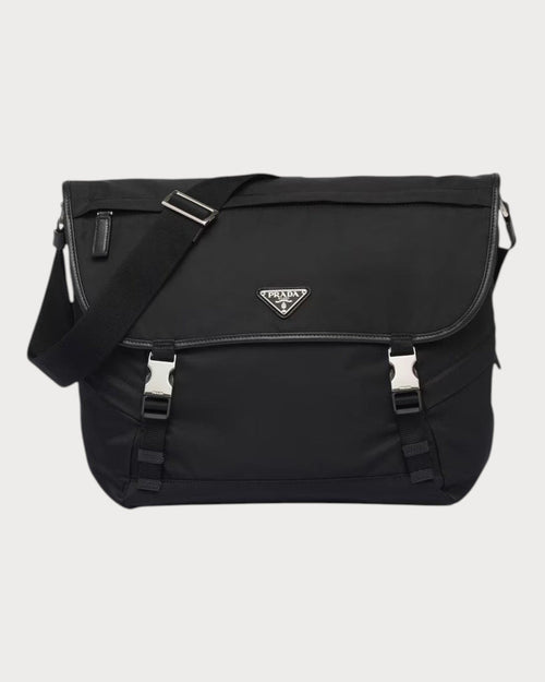 PRADA 2VD052 Men's Re - Nylon and Saffiano Shoulder Bag Black | 普拉達 男仕手袋 (黑色) - LONDONKELLY 英國名牌代購