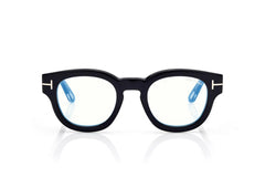 TOM FORD Women's Icon Blue Block Round Opticals | 湯姆福特 圓型太陽眼鏡 (多色) - LondonKelly 英國名牌代購