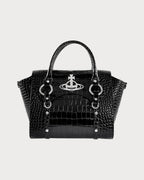 VIVIENNE WESTWOOD Betty Medium Handbag | 西太后 手袋 (中码/黑色) - LONDONKELLY 英国名牌代购