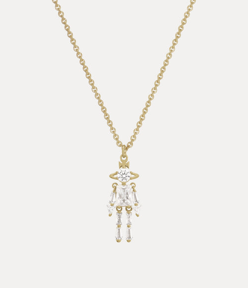 VIVIENNE WESTWOOD Issa Pendant Necklace | 西太后 頸鏈 (金色) - LondonKelly 英國名牌代購