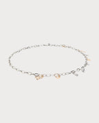 VIVIENNE WESTWOOD Multi Charm Two - Tone Chain Belt | 西太后 多吊飾雙色鏈條腰帶 (銀色) - LONDONKELLY 英國名牌代購