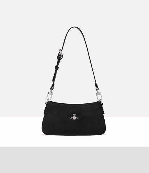 VIVIENNE WESTWOOD Tasha Suede Shoulder Phone Bag | 西太后 手袋 (多色) - LondonKelly 英國名牌代購