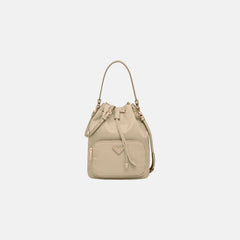 PRADA Duet Re-Nylon Bucket Bag | 普拉達 水桶袋 (Beige)